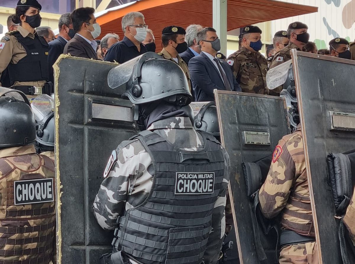 Inauguração da nova sede do Batalhão de Polícia de Choque