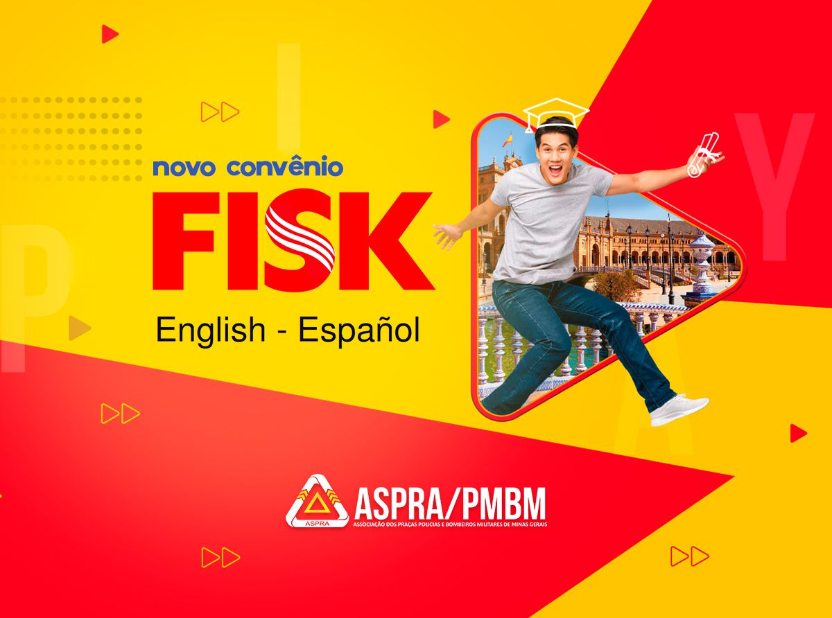 Convênio com a Fisk garante desconto aos sócios Aspra nos cursos de inglês e espanhol