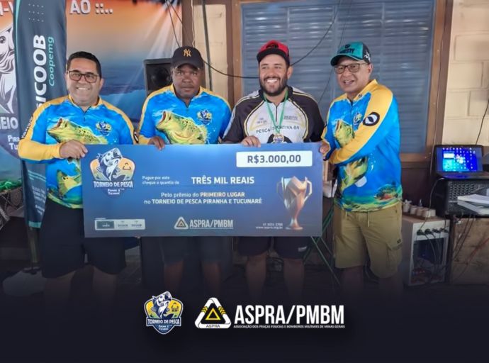 Tradicional torneio de pesca da ASPRA movimenta Abaeté