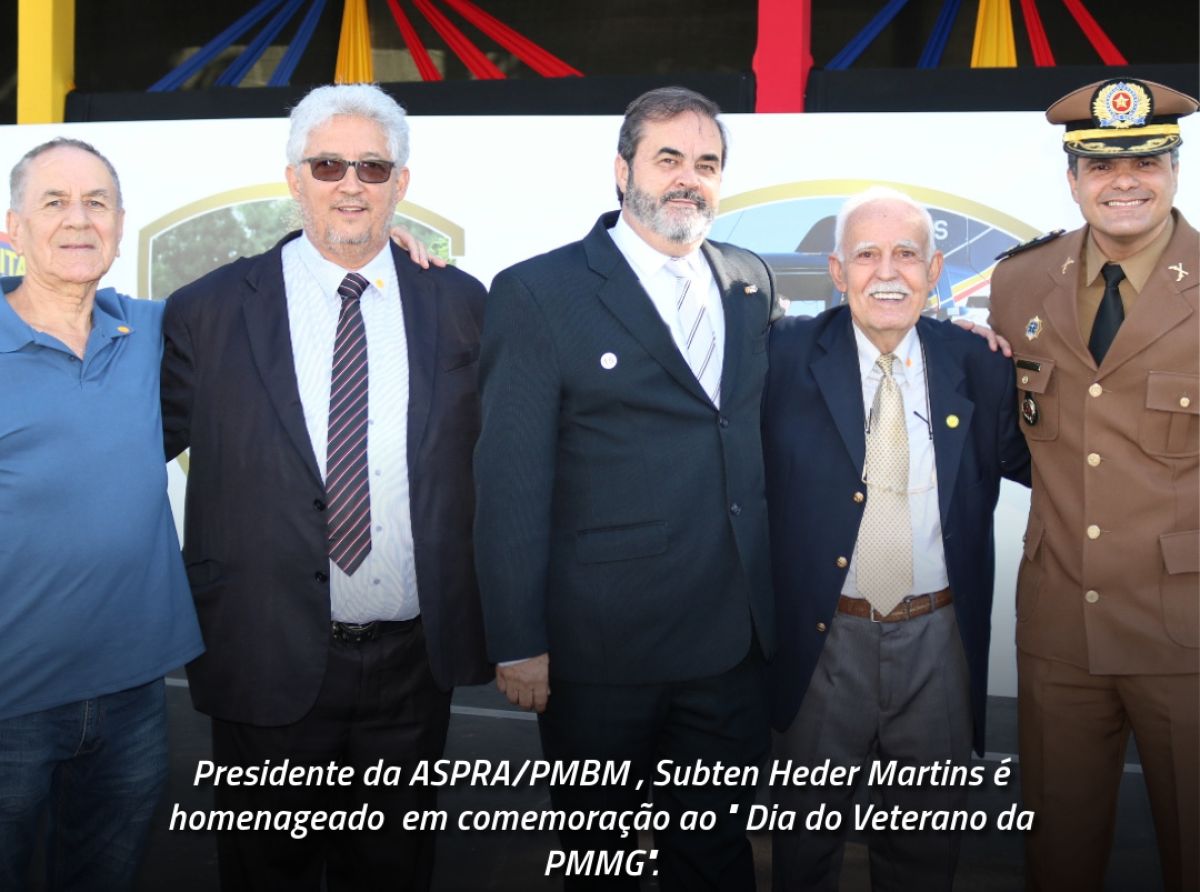 ASPRA/PMBM é homenageada na solenidade do "Dia do Militar Veterano" 