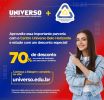 Parceria entre a ASPRA e o Centro UNIVERSO BH garante 70% de desconto para sócios e dependentes na graduação