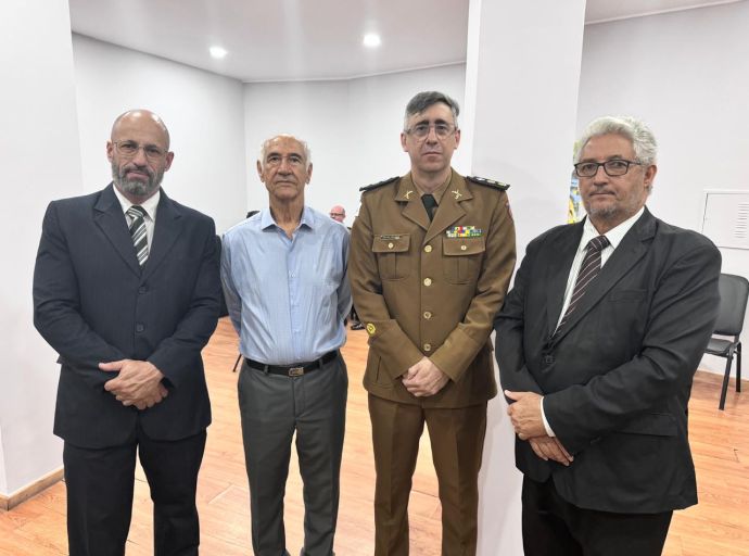 Presidente da ASPRA participa da formatura do CASP II 2024