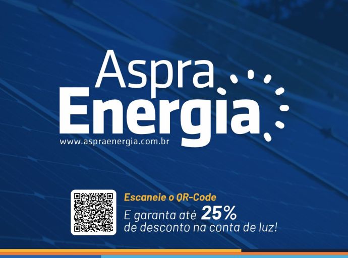 ASPRA ENERGIA: até 25% de desconto na conta de luz 