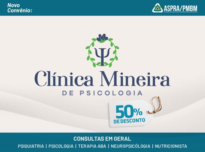 Saúde integrada e acessível: sócios ASPRA têm até 57% de desconto na Clínica Mineira de Psicologia