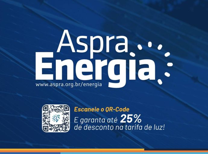 ASPRA ENERGIA: até 25% de desconto na tarifa de luz 