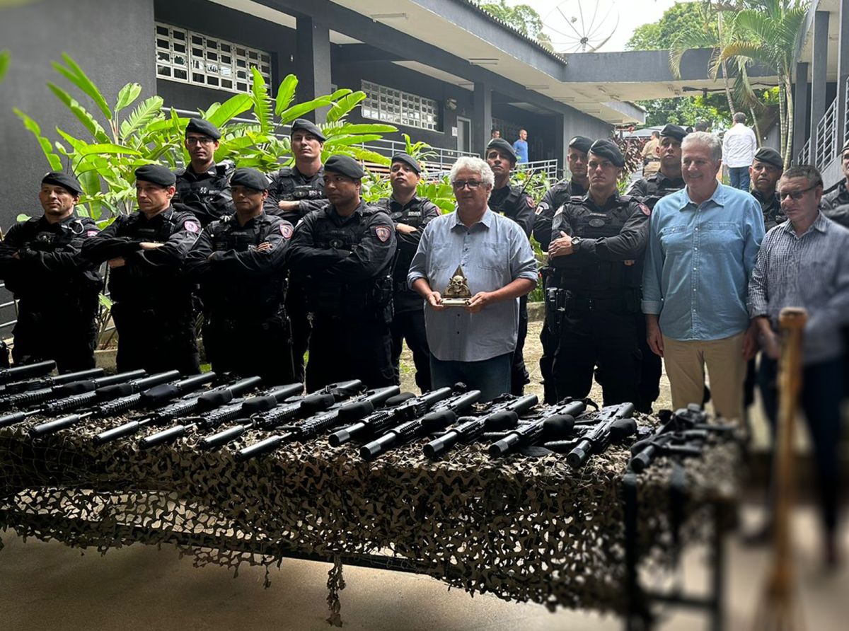  BOPE recebe novos armamentos para combate à criminalidade