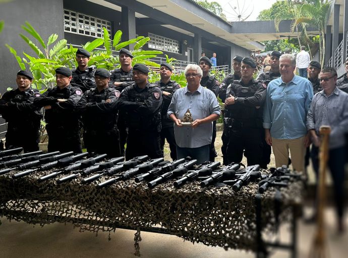  BOPE recebe novos armamentos para combate à criminalidade