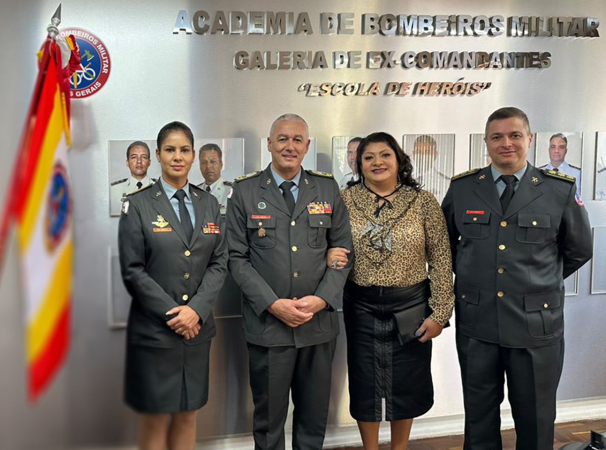 Solenidade de formatura de Curso da Habilitação de Oficiais (CHO) do CBMMG