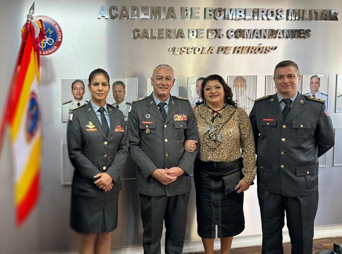 Solenidade de formatura de Curso da Habilitação de Oficiais (CHO) do CBMMG